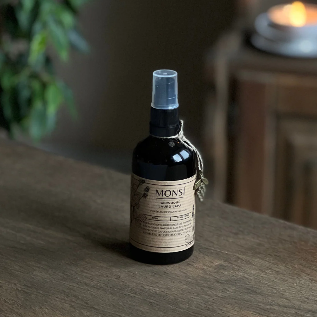 Purškiamas namų kvapas - Gervuogė ir lauro lapas (100ml)