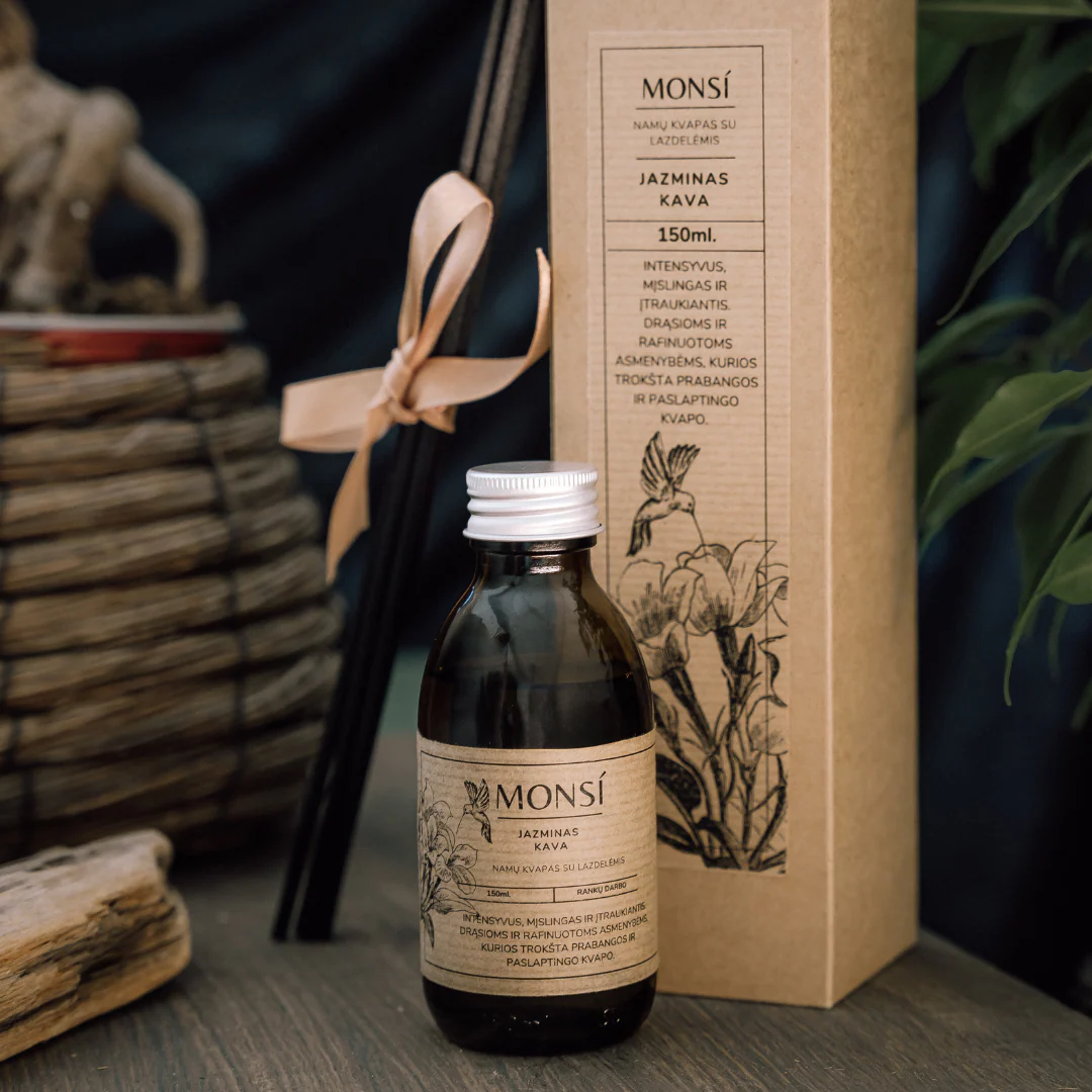 Namų kvapas - jazminas ir kava (150ml)