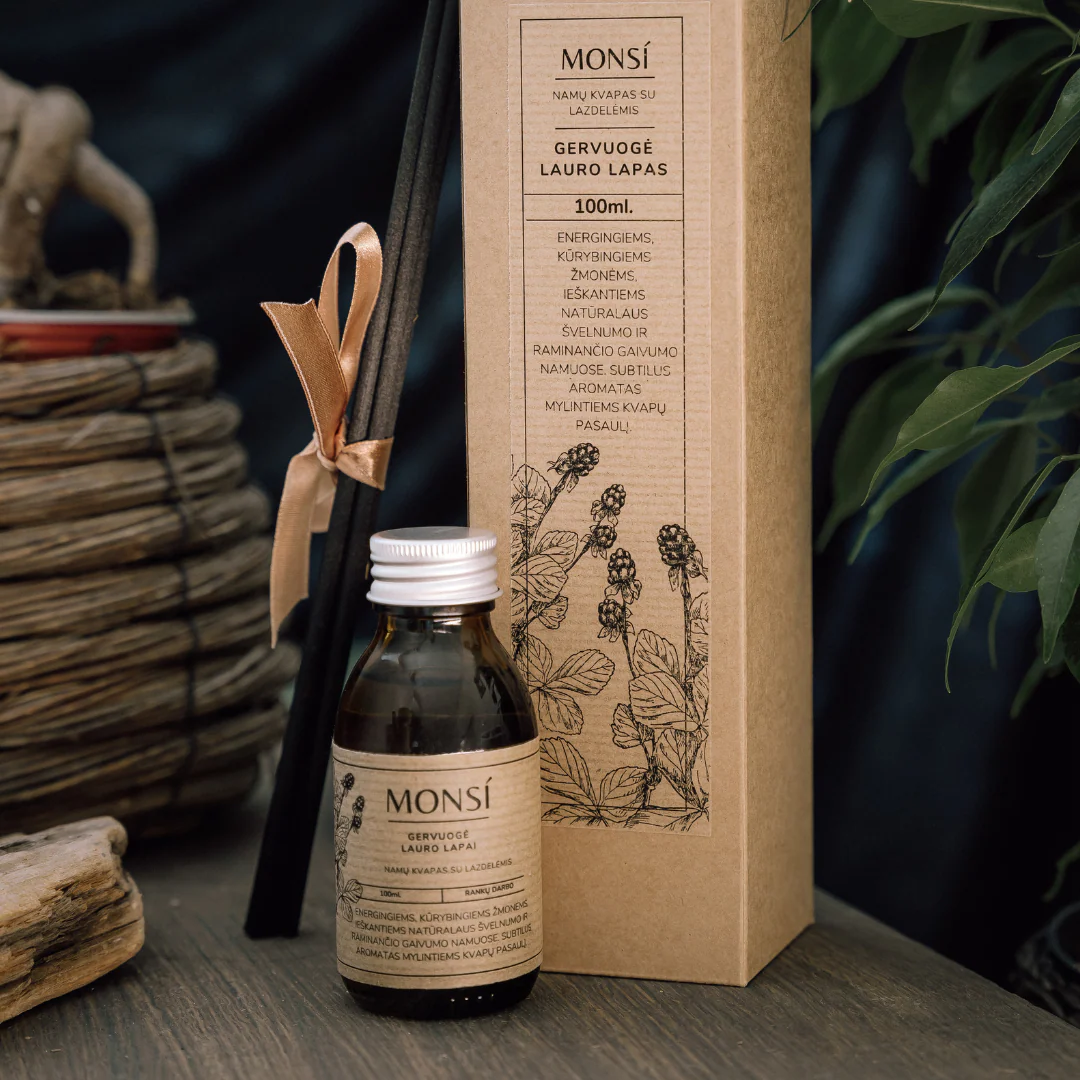 Namų kvapas - Gervuogė ir lauro lapas (100ml)