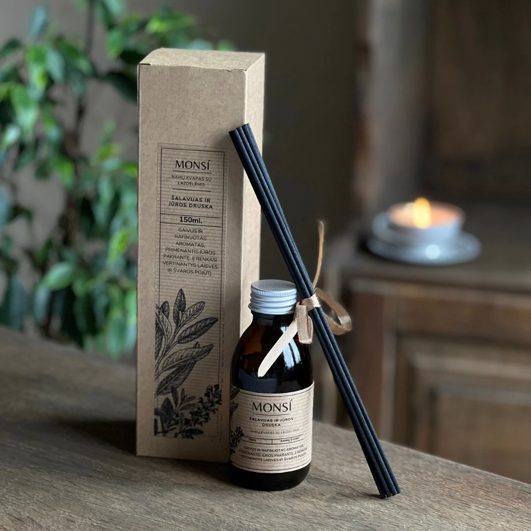 Namų kvapas - Šalavijas ir jūros druska (150ml)