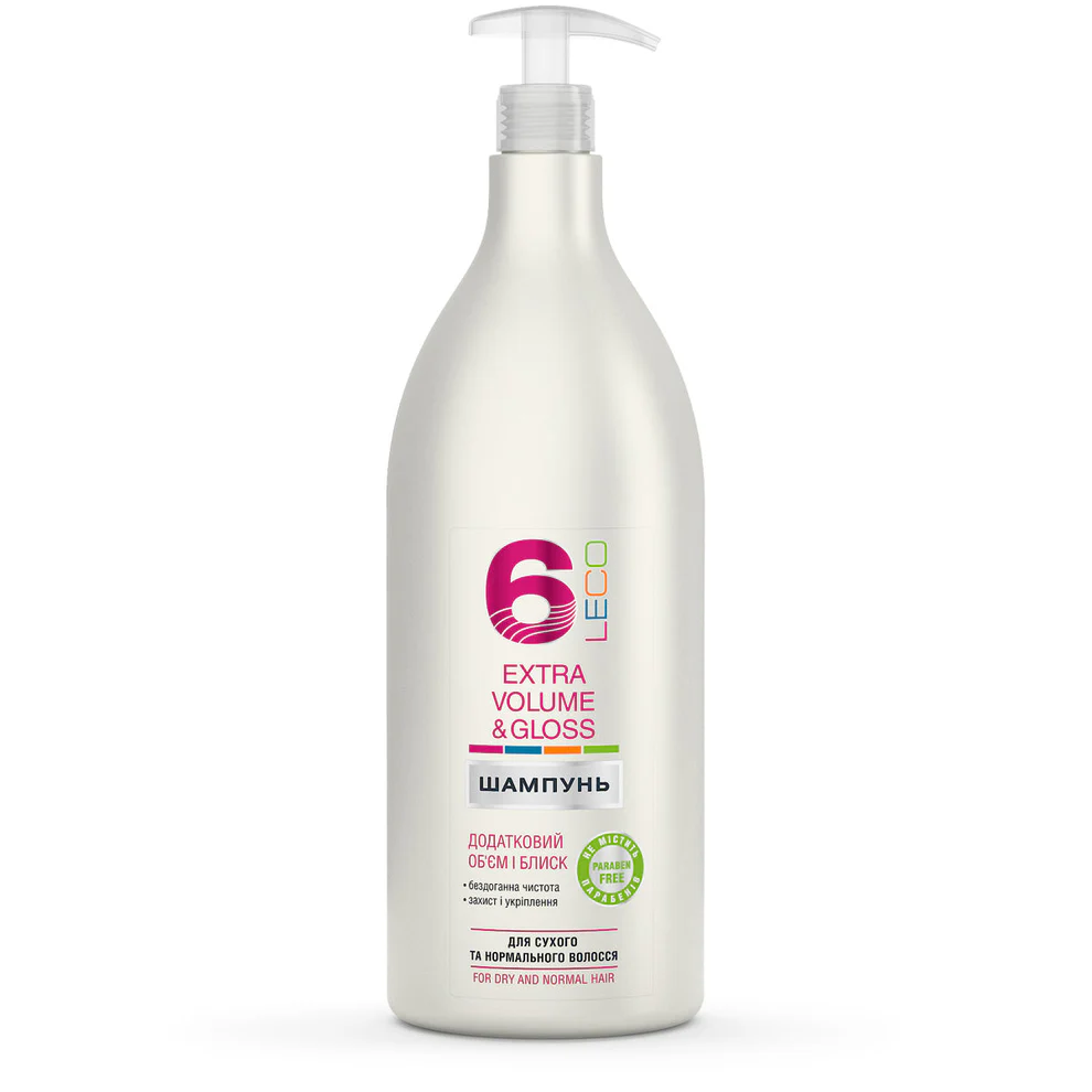 Šampūnas "PAPILDOMA APIMTIS IR BLIZGESYS" Nr.6