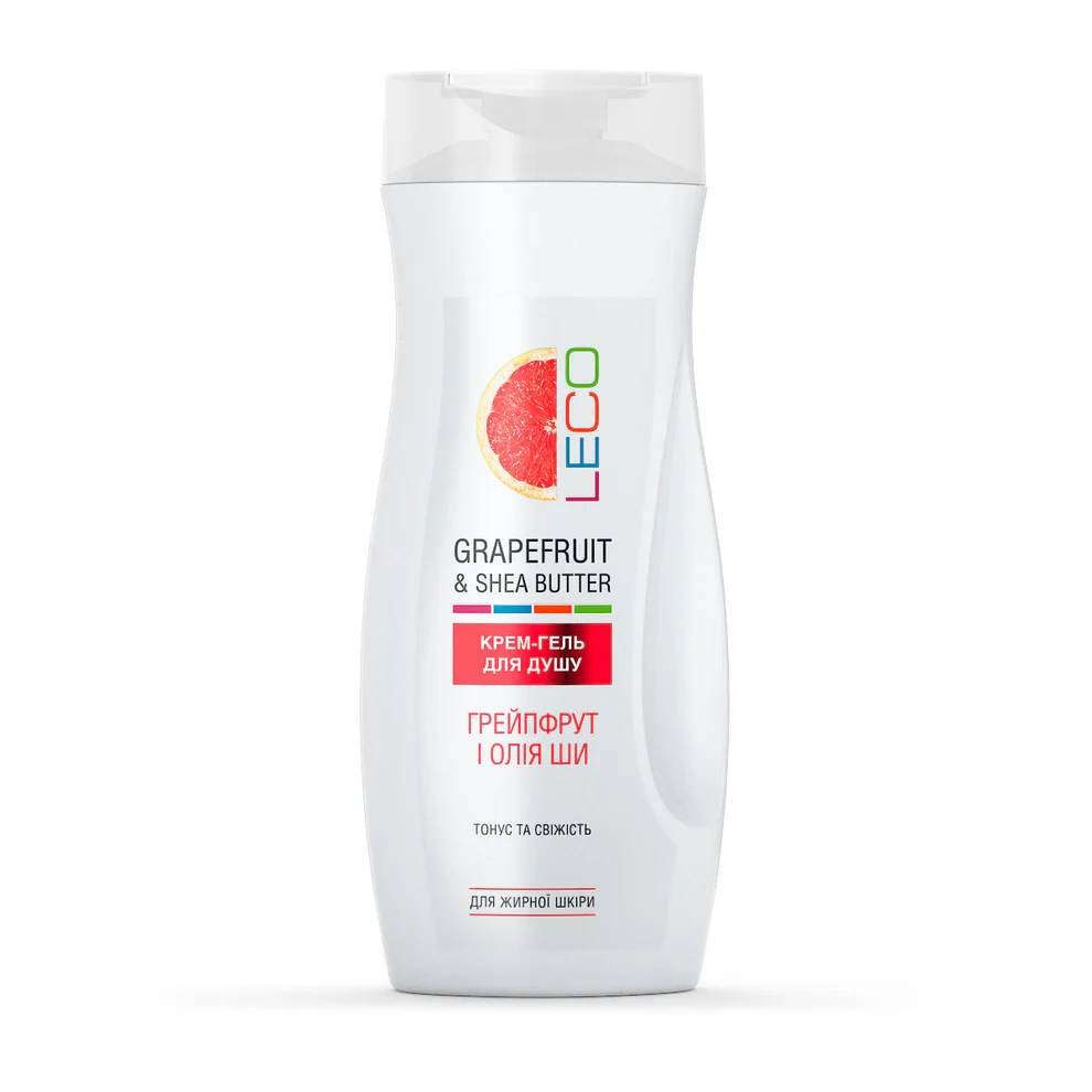Dušo želė "GREIPFRUTŲ IR TAUKMEDŽIO ALIEJUS"