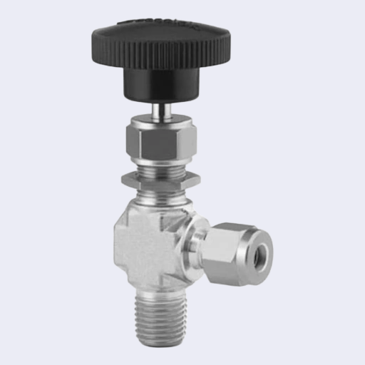 Swagelok Needle Valve Angle Type SS-1RM4-S4-A – 1/4" OD x 1/4" MNPT SS316