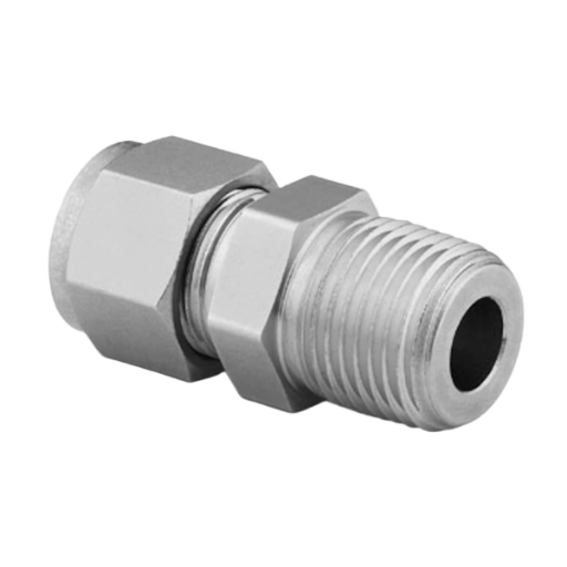 Swagelok Male Connector SS-810-1-8RT – 1/2" OD x 1/2" BSPT SS316