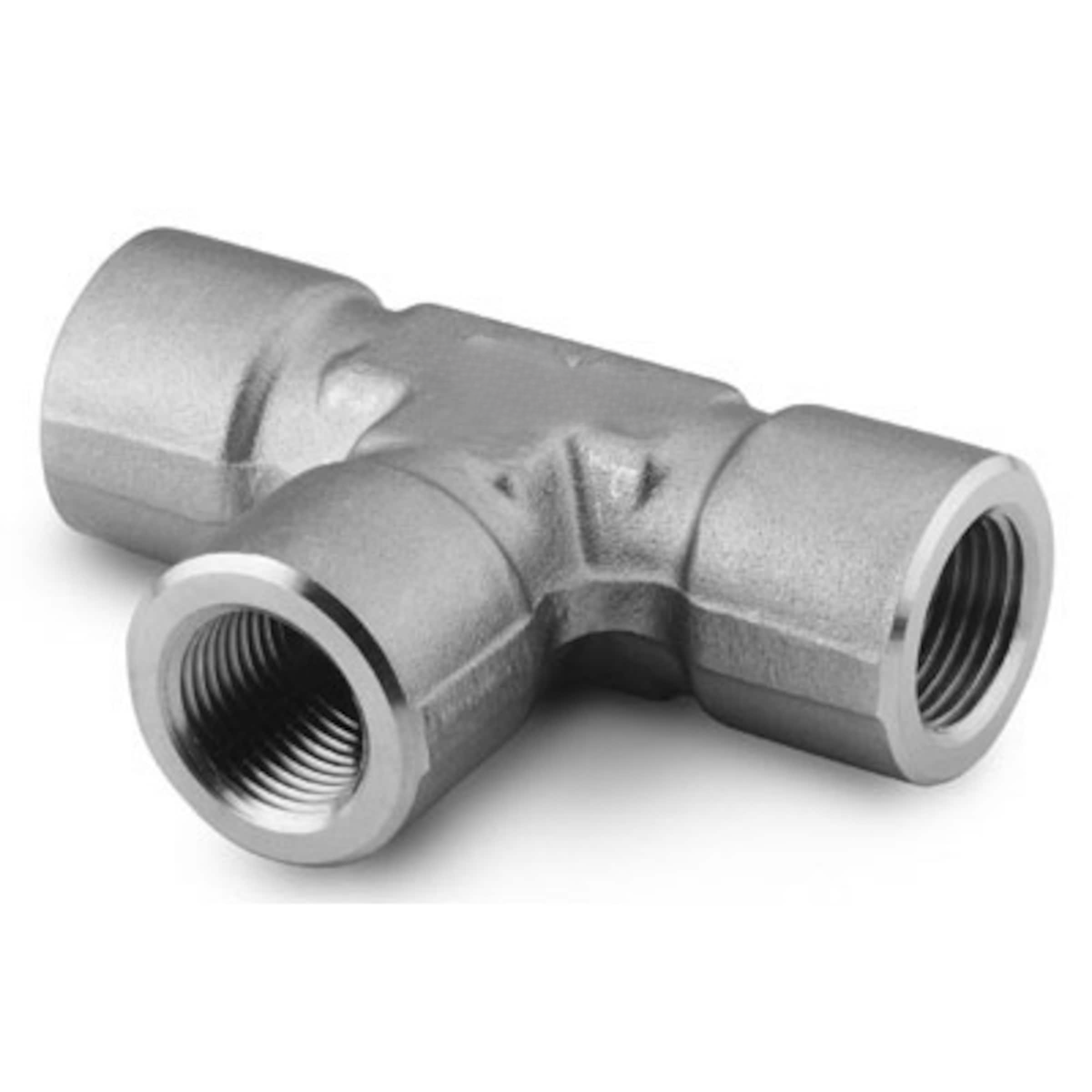 Hansun Tee Female 1/4" NPT SS316