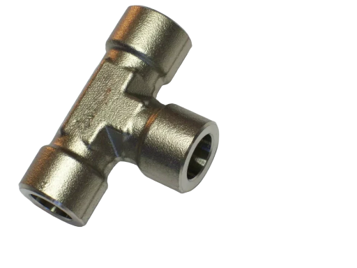 Hansun Tee Female 1/4" NPT SS316