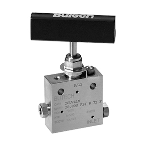 Butech Needle Valve 1/4" OD