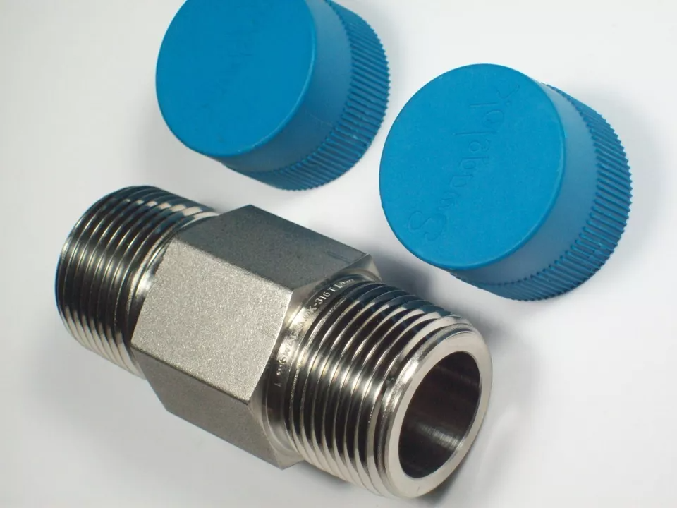 Swagelok SS-316 Double Nipple 1/8" MNPT