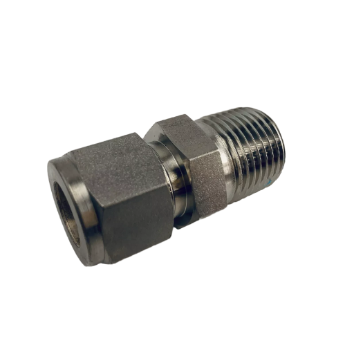 Swagelok Male Connector 8mm Tube x 1/2" NPTM – 316 SS