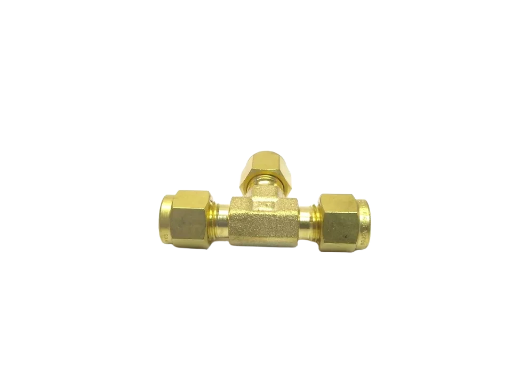 Dk-Lok Union Tee 3/8" OD - Brass