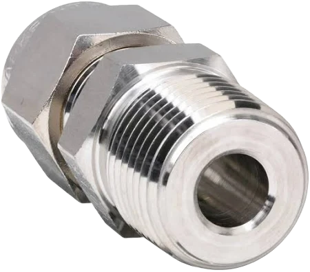 Parker Male Connector 1/2" OD x 1/2" BSP – SS316