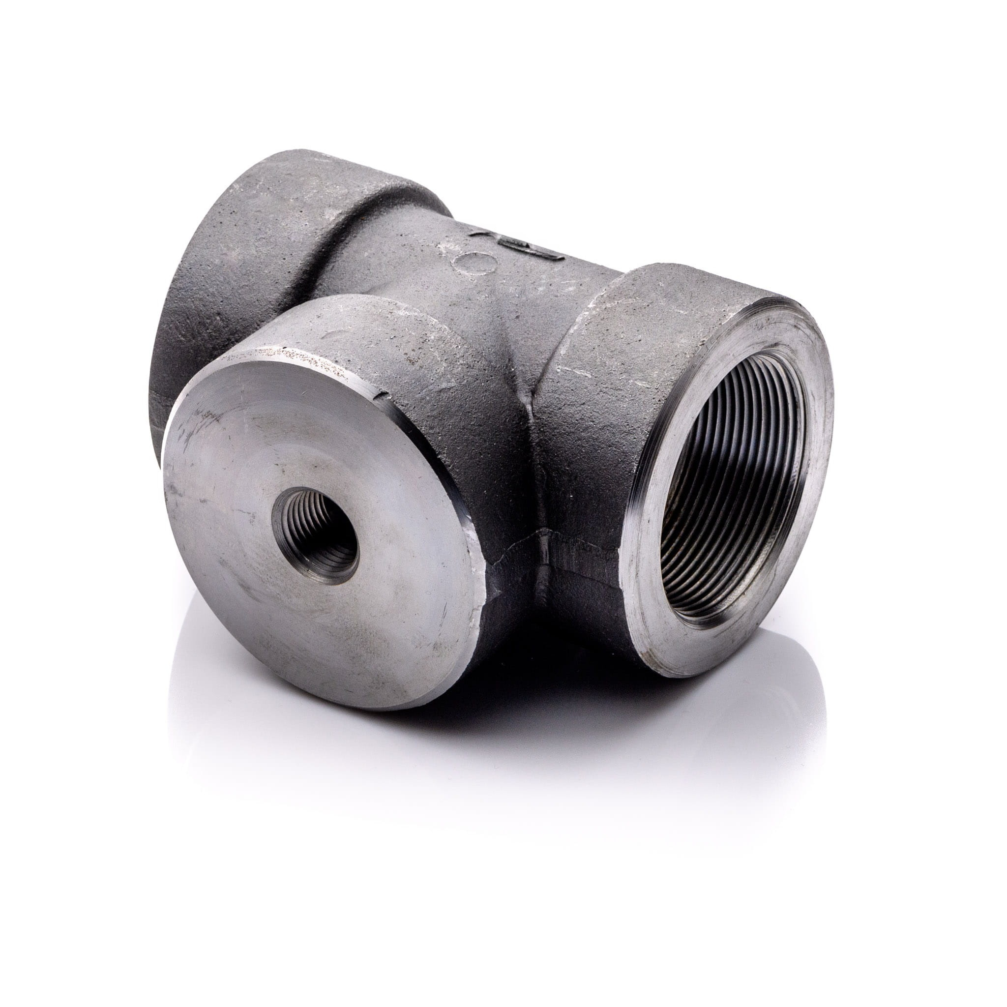 Reducing Tee NPT 3/4" - 2" 3000# A105 - Lokal