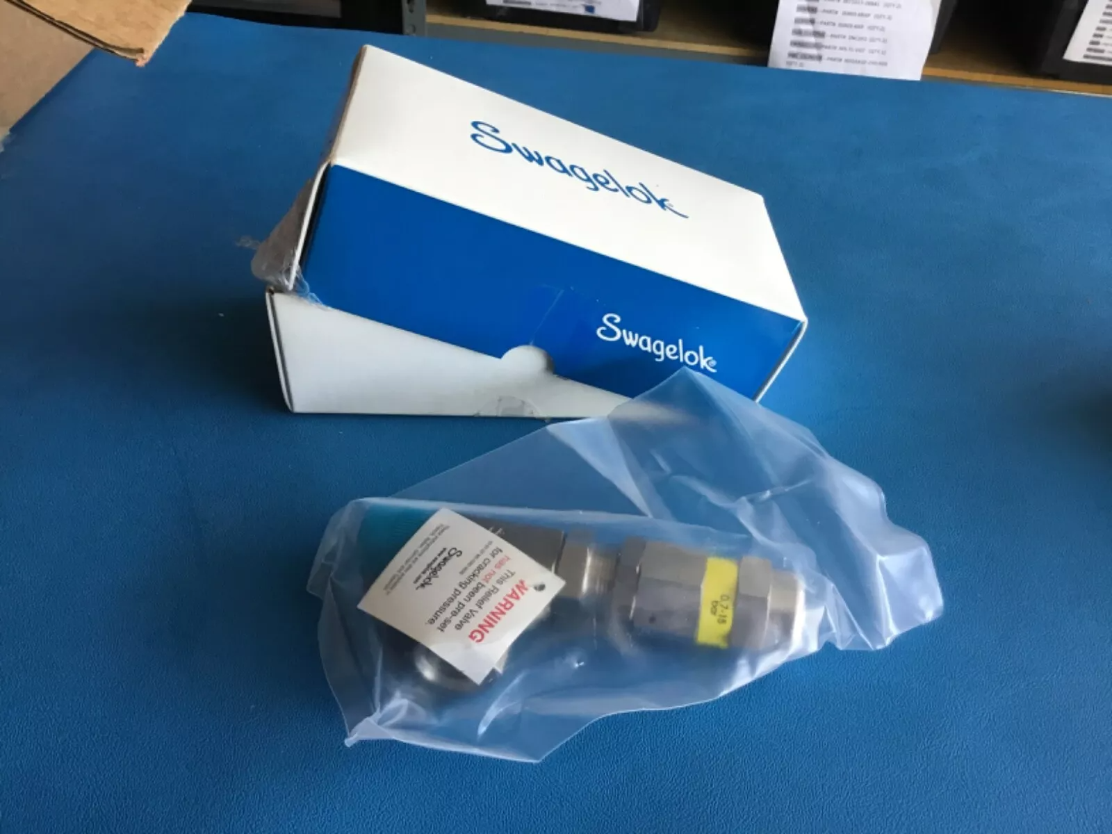 Safety Relief Valve Swagelok SS-RL4M8F8 1/2" MNPT x 1/2" FNPT SS316