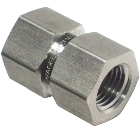 Swagelok Hex Reducing Coupling 1/4" FNPT x 3/4" FNPT SS316