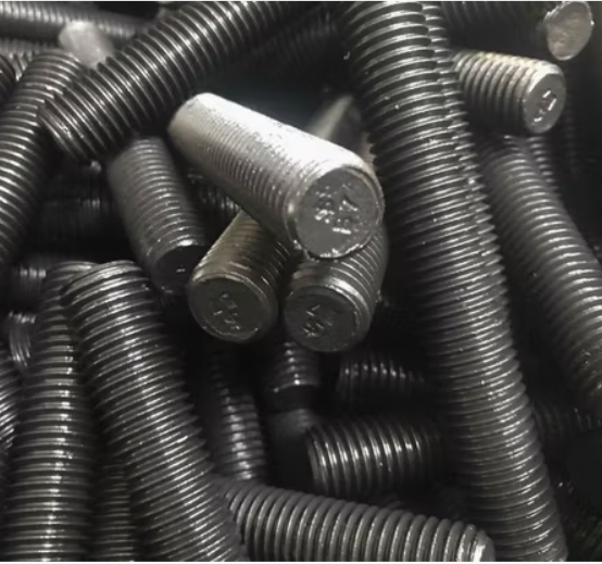 Baut / Stud Bolt ASTM A193 B7 + Nut ASTM A194 2H | Full Thread / Long Drat B7