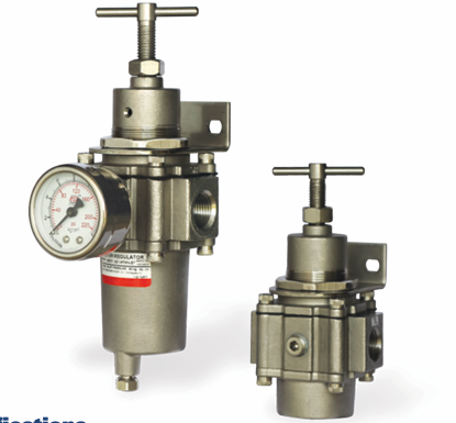 BelGAS P52 – Stainless Steel Regulator and Filter/Regulator