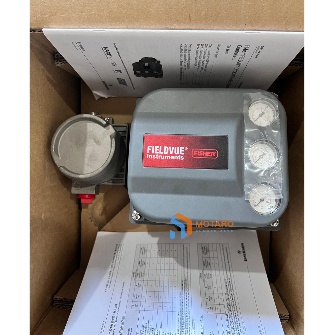 Fisher FIELDVUE DVC6200 Instruments Valve Positioner SS316