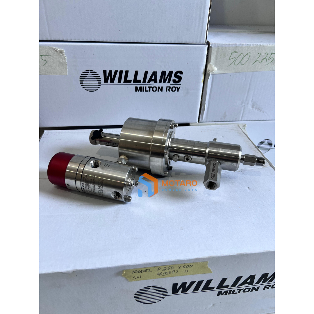 Supplier - Williams Milton Roy P250 Valve - Series Plunger Pumps - Terlengkap