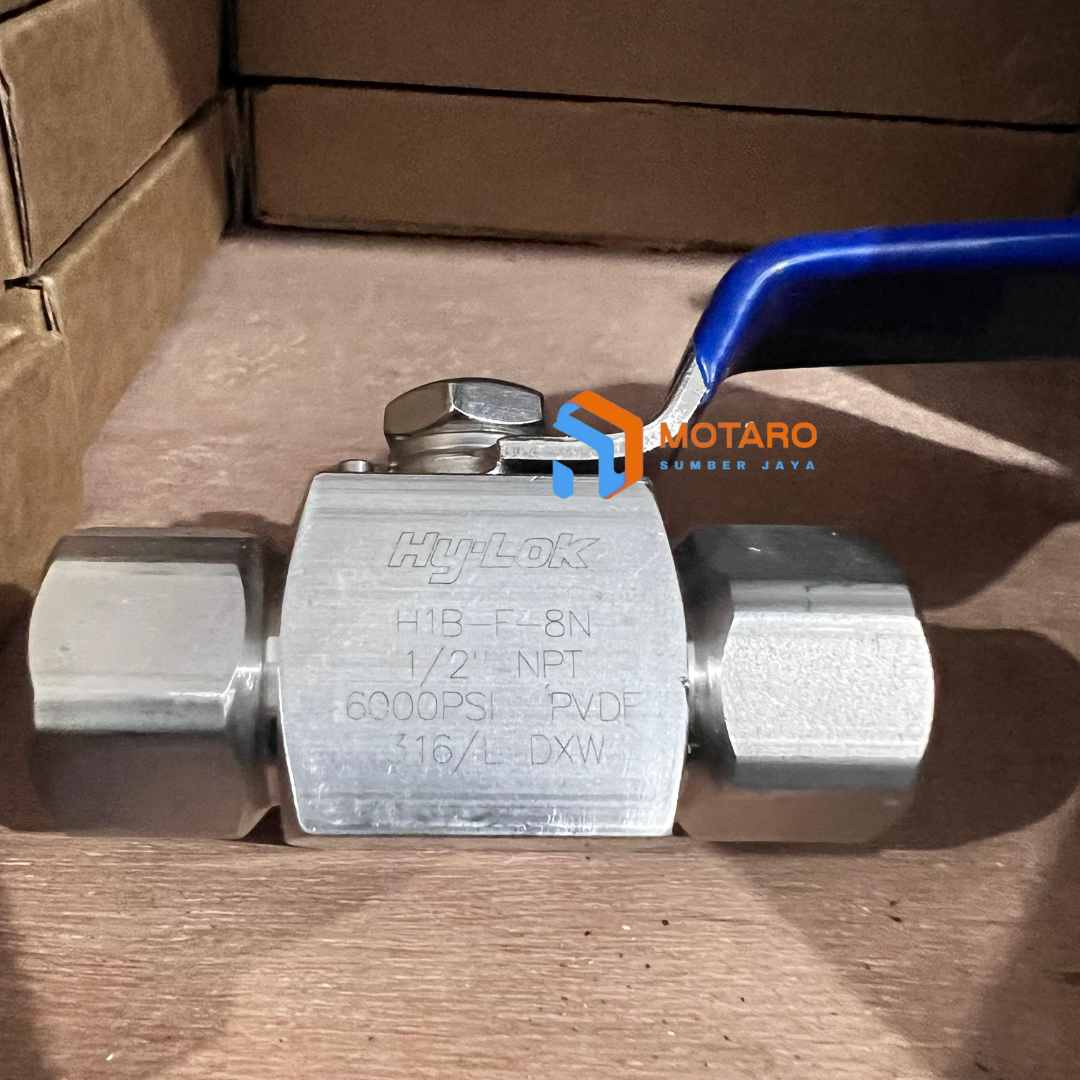 Agen Ball Valve NPT 6000 PSI Stainless Steel 316 – Hy-Lok H1B-F-8N