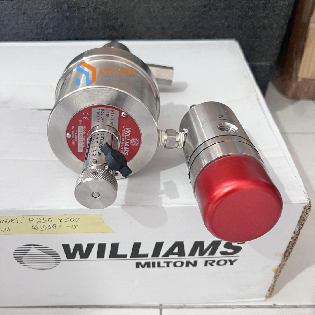 Supplier - Williams Milton Roy P250 Valve - Series Plunger Pumps - Terlengkap