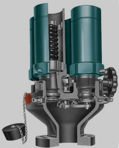 Rego A8574AG Series Multi-Port Pressure Relief Valve