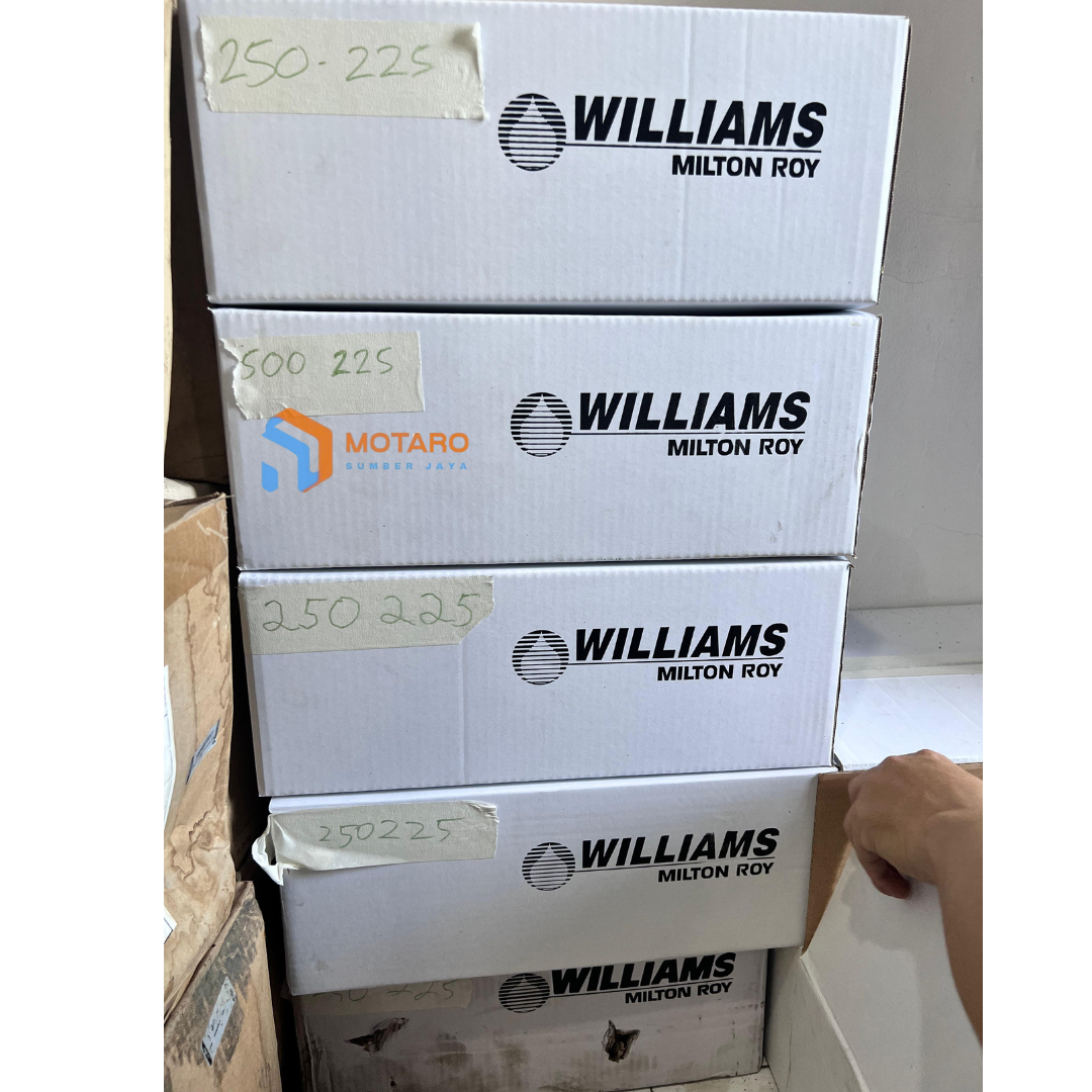 Supplier - Williams Milton Roy P250 Valve - Series Plunger Pumps - Terlengkap