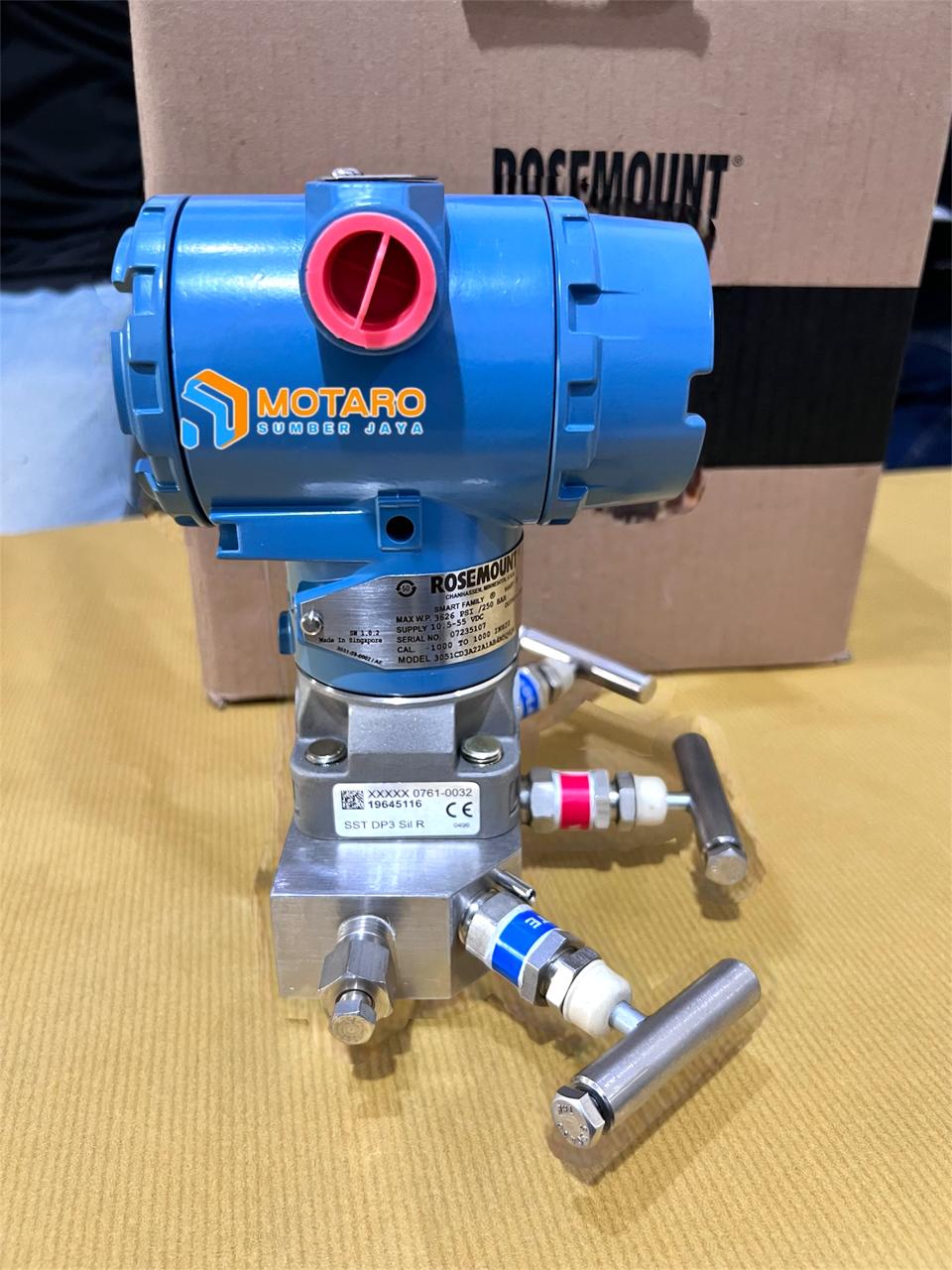 Rosemount 3051C Coplanar Pressure Transmitter Manifold