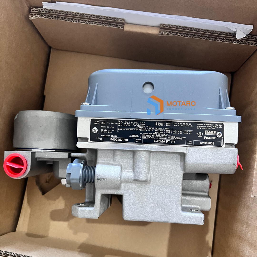 Fisher FIELDVUE DVC6200 Instruments Valve Positioner SS316