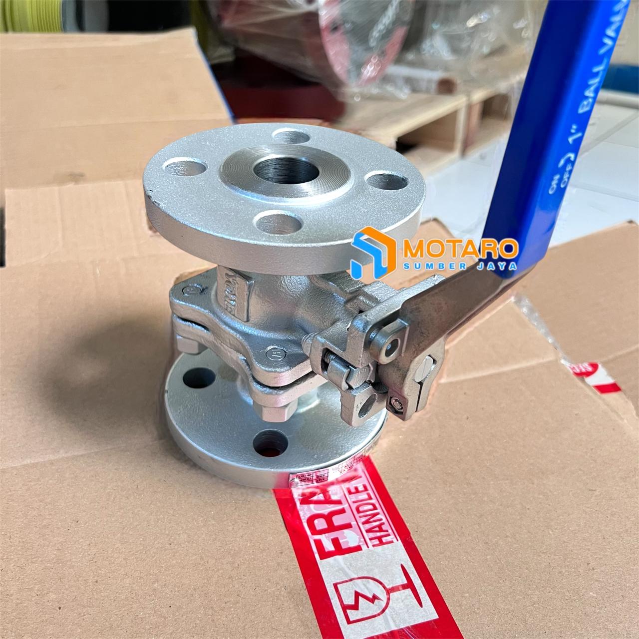 Floating Ball Valve YONE Flanged 150# WCB Body