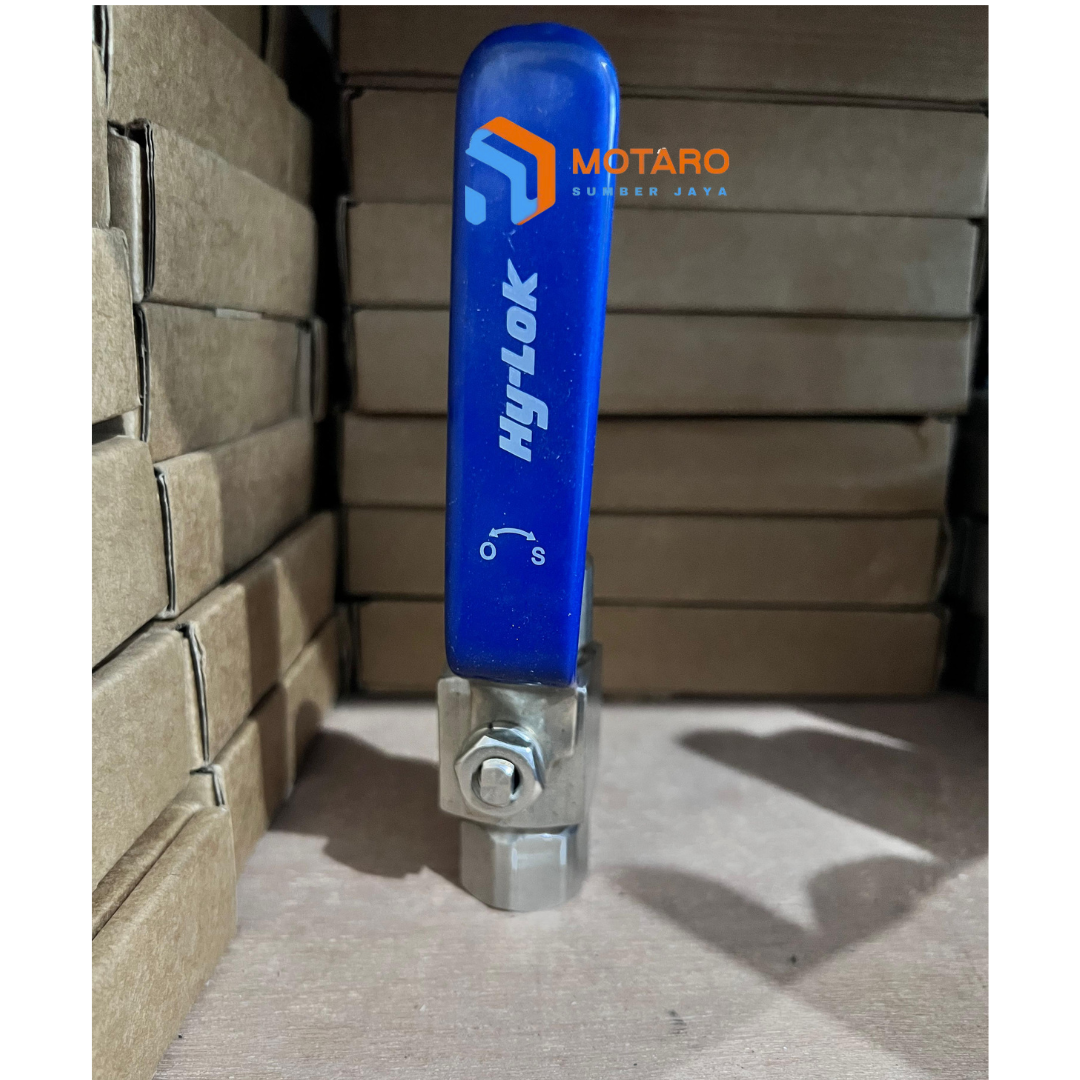 Agen Ball Valve NPT 6000 PSI Stainless Steel 316 – Hy-Lok H1B-F-8N
