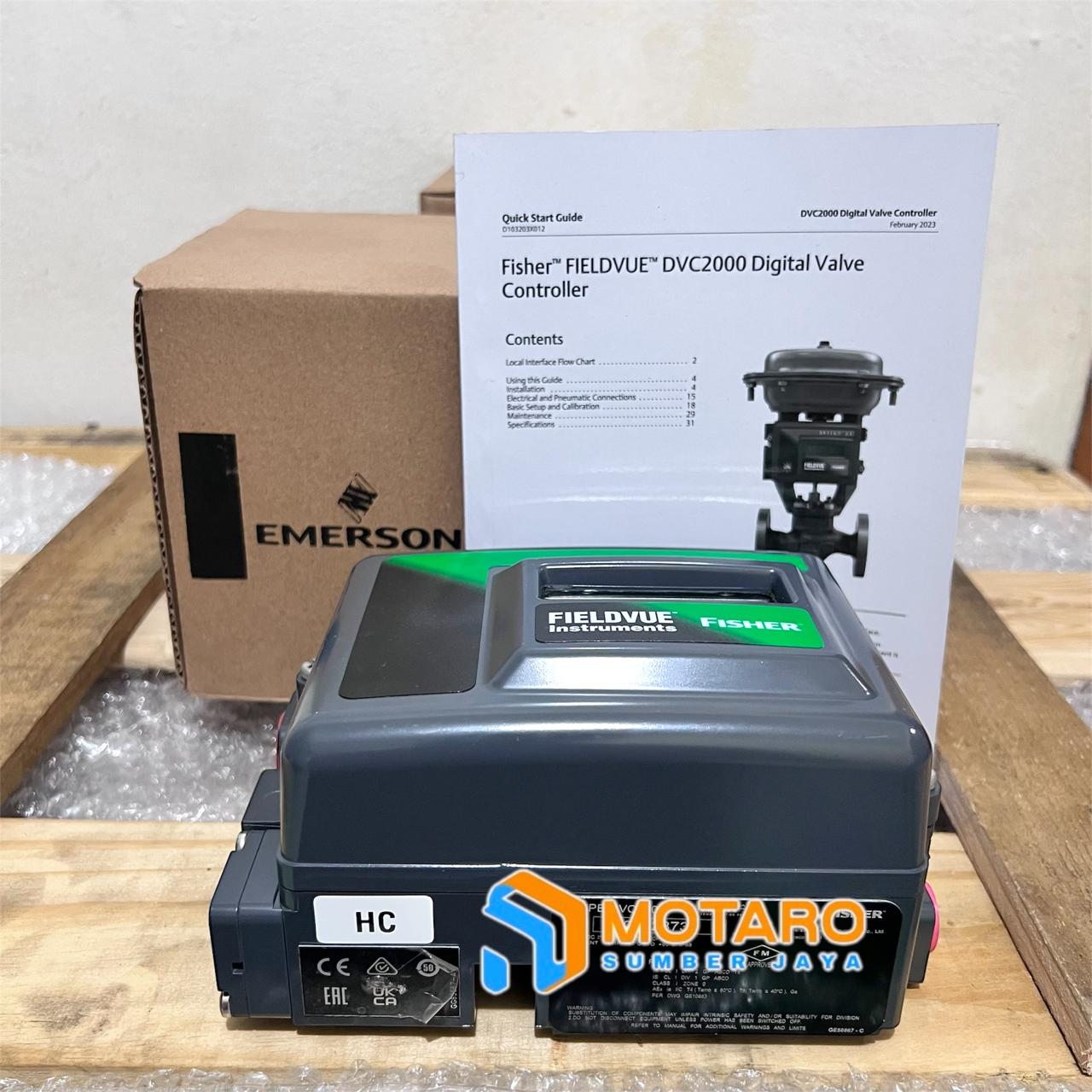 Fisher FIELDVUE DVC2000 Digital Valve Controller