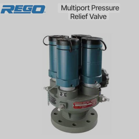 Rego A8574AG Series Multi-Port Pressure Relief Valve