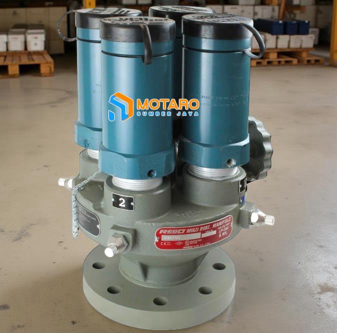 Rego A8574AG Series Multi-Port Pressure Relief Valve