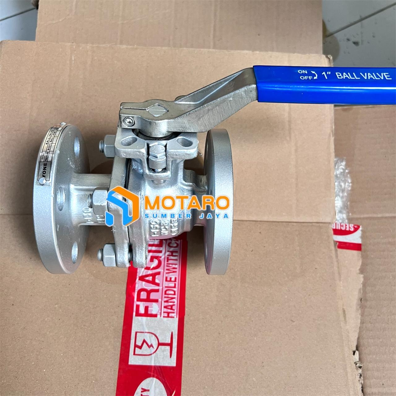 Floating Ball Valve YONE Flanged 150# WCB Body