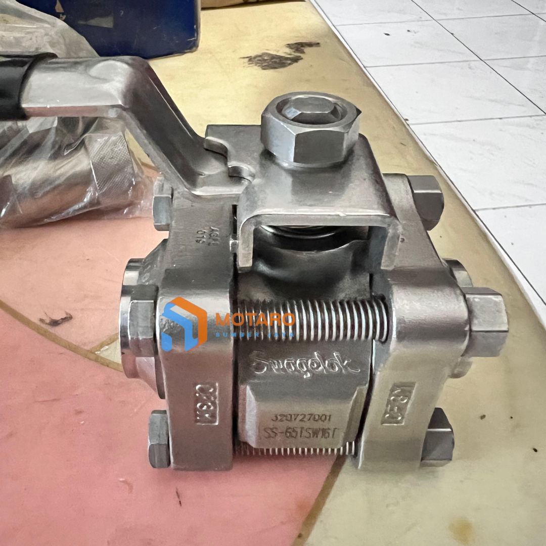 Agen Swagelok Ball Valve SS 3-Piece 2200 Psi - Supplier Lokal