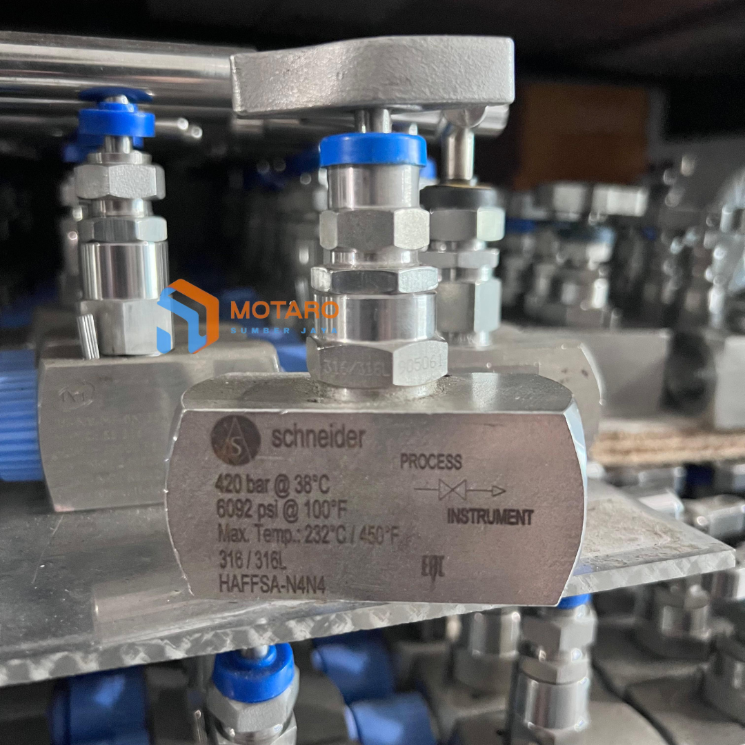 Agen - Needle Valve Schneider Stainless Steel 316/316L