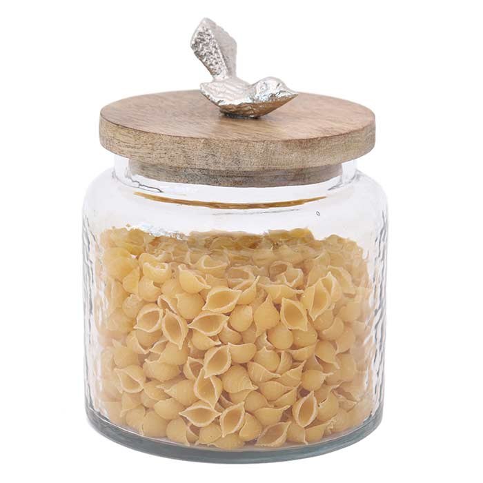 Barattolo Vetro Bird - L