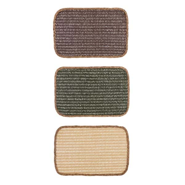 Sotto piatto decorativo in rafia