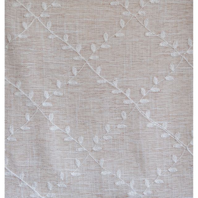 Tenda effetto lino con rombi colore Beige