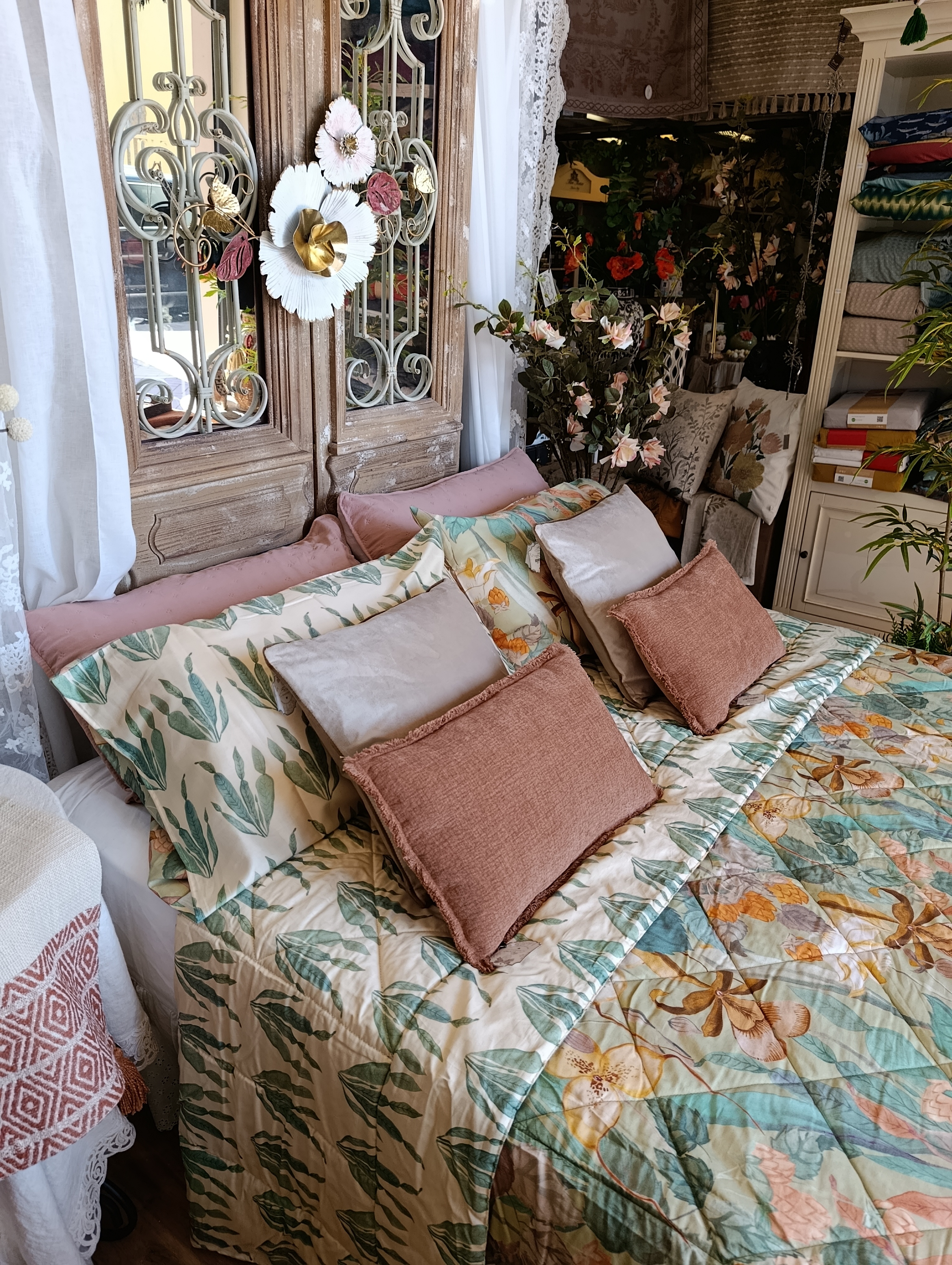 Trapuntino in raso di cotone duble face