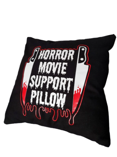 Horror Movie Support Pillow
