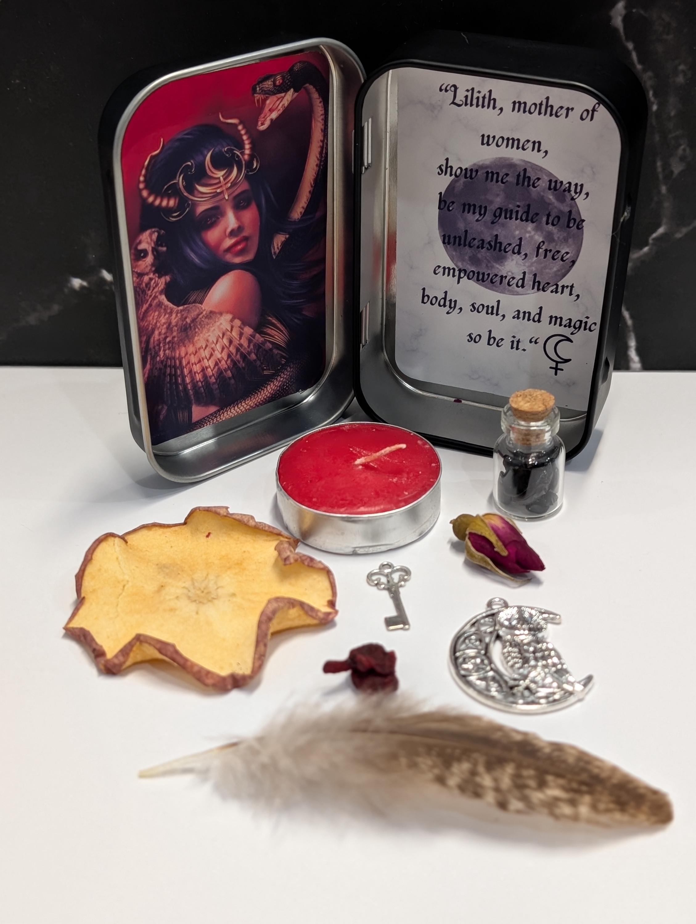 Lilith Travel Altar Kit Pocket Alter