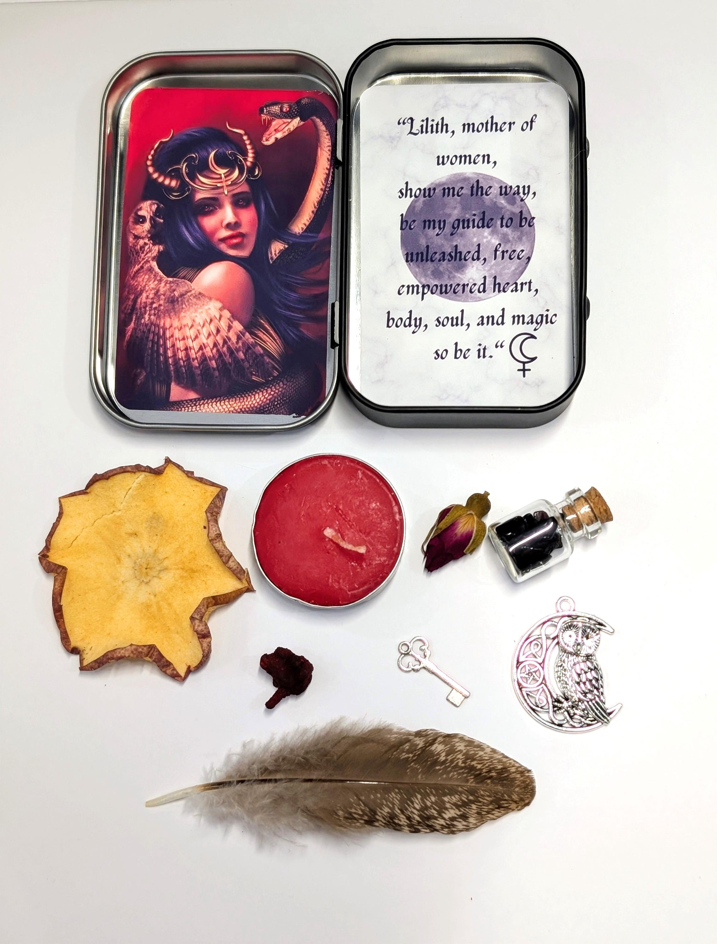 Lilith Travel Altar Kit Pocket Alter