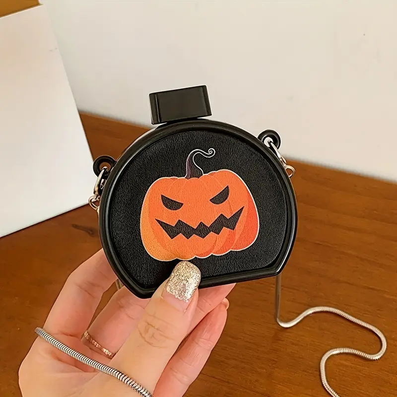 Pumpkin Mirror Mini Crossbody Bag