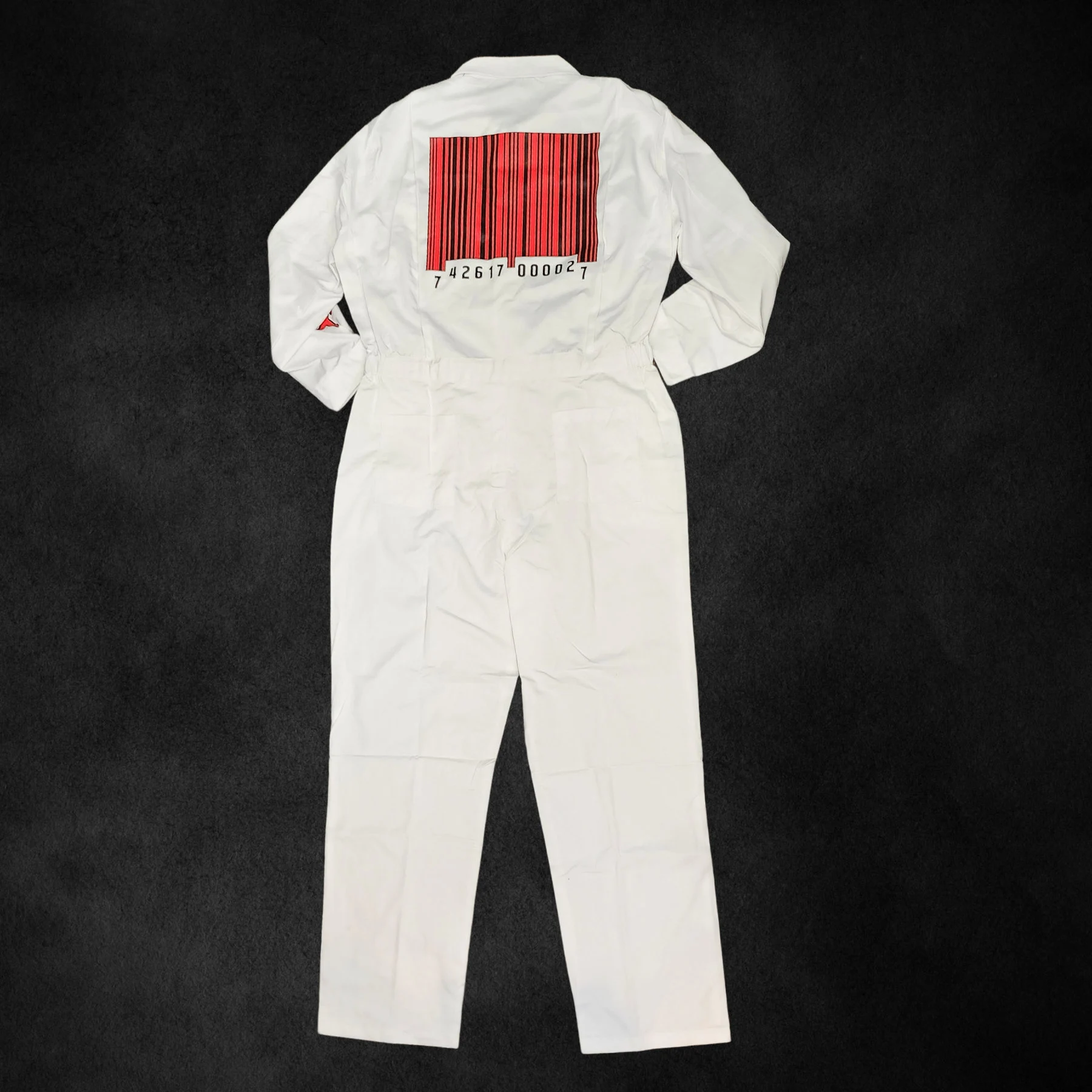 Slipknot Styled Self Title White Jumpsuits Cosplay