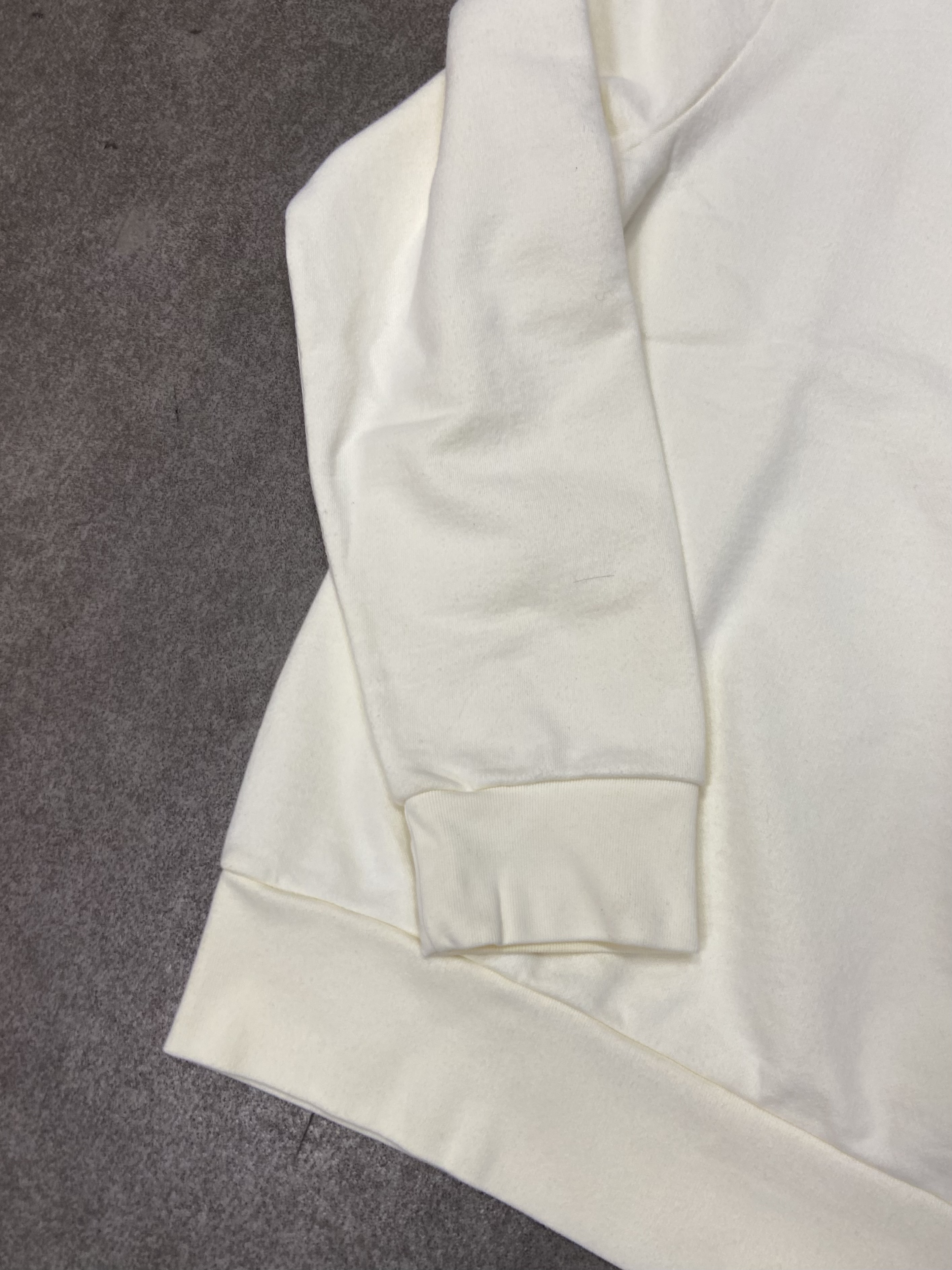 Sweat à col rond Ralph Lauren creme XL homme