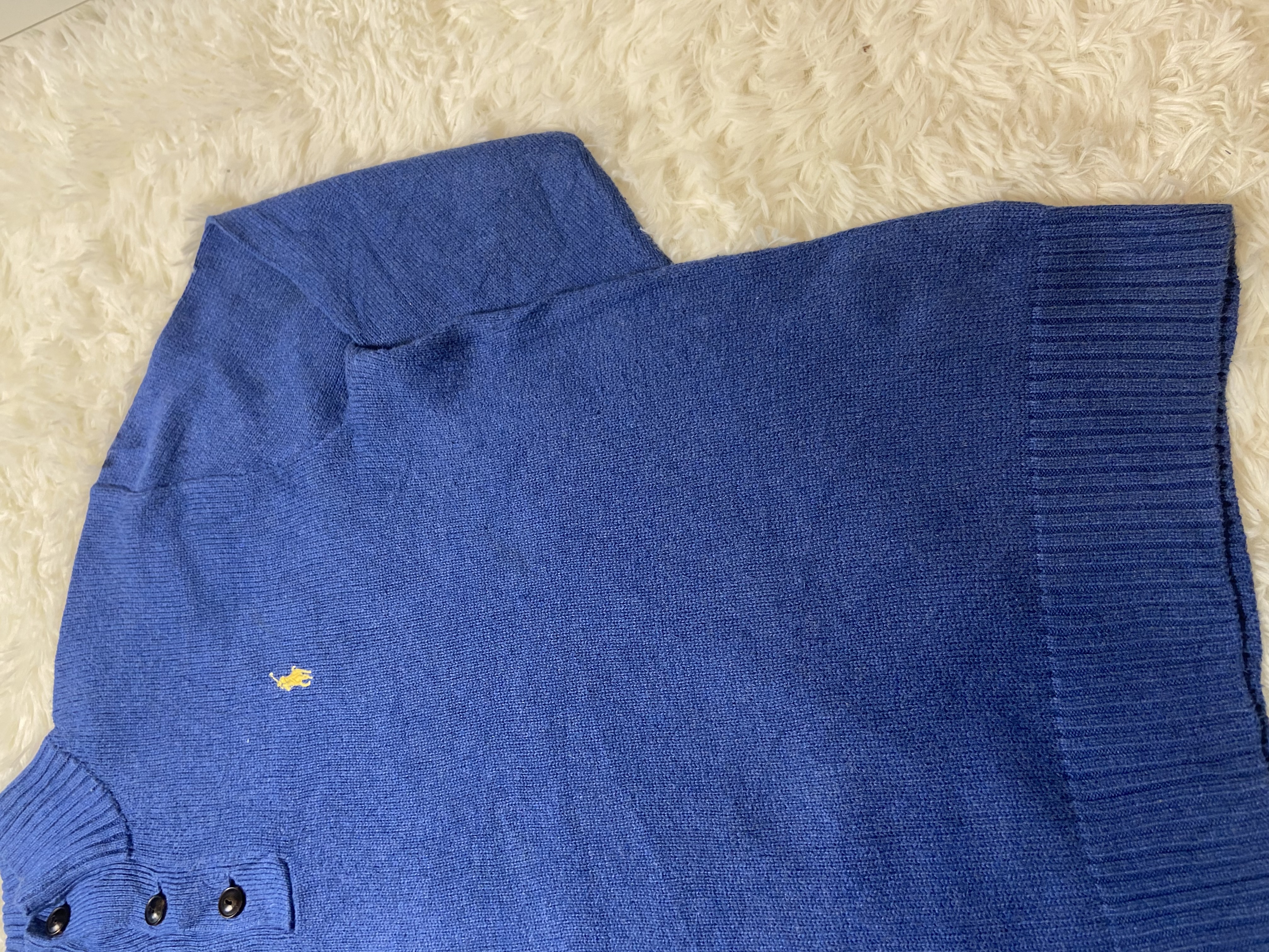 Pull à col boutonné Ralph Lauren homme XL 