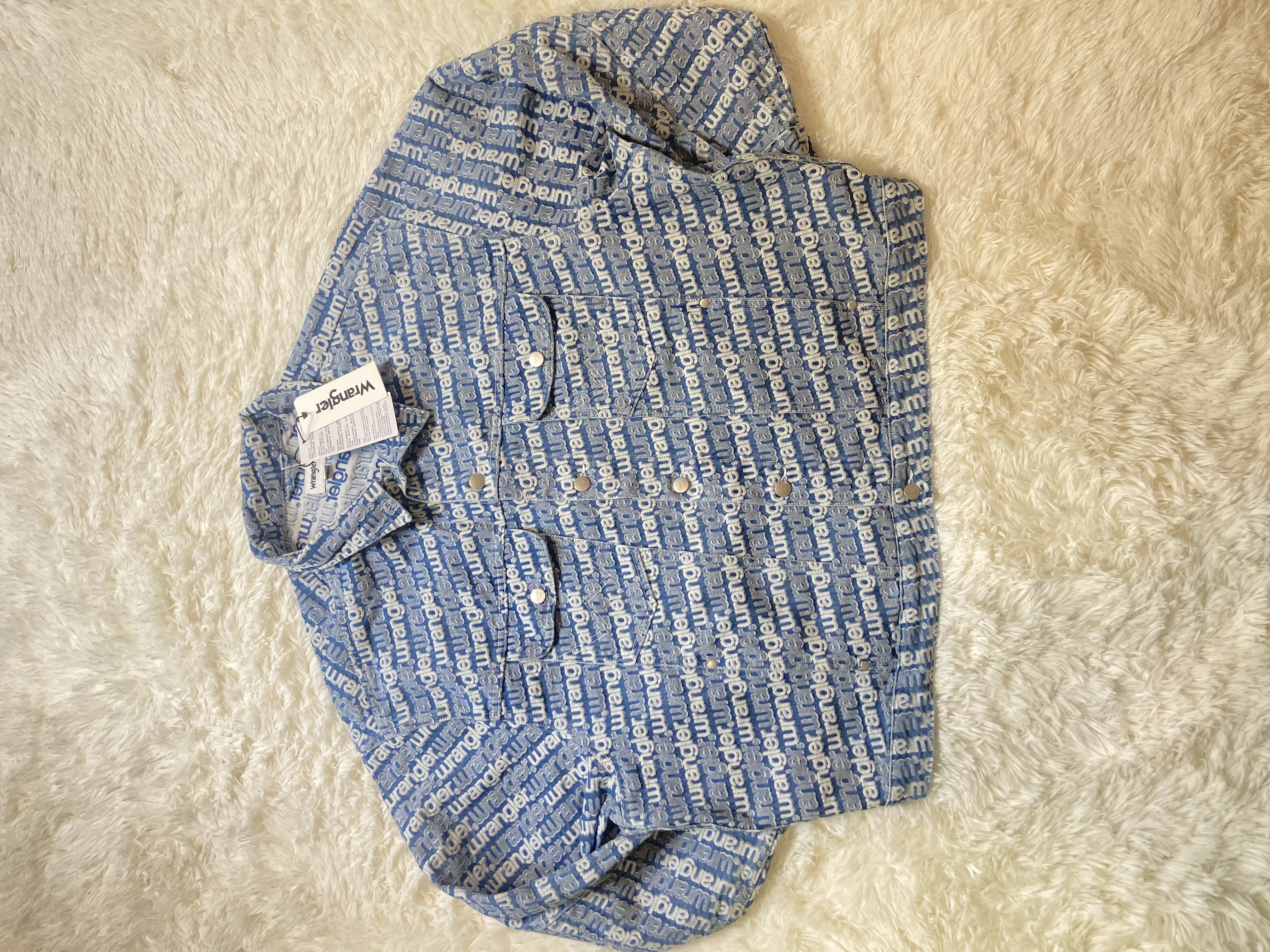 Veste en Jean Wrangler homme 