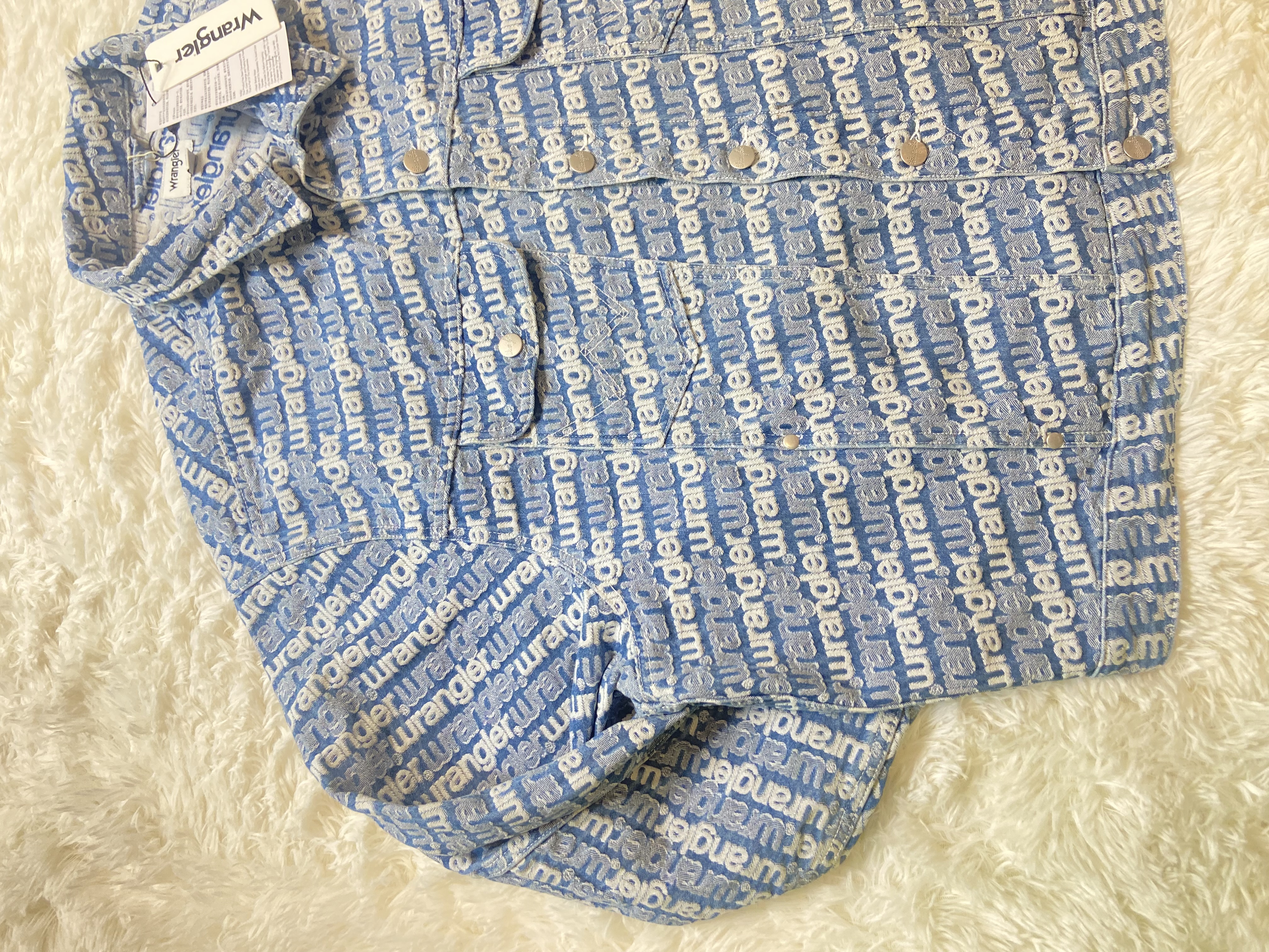 Veste en Jean Wrangler homme 
