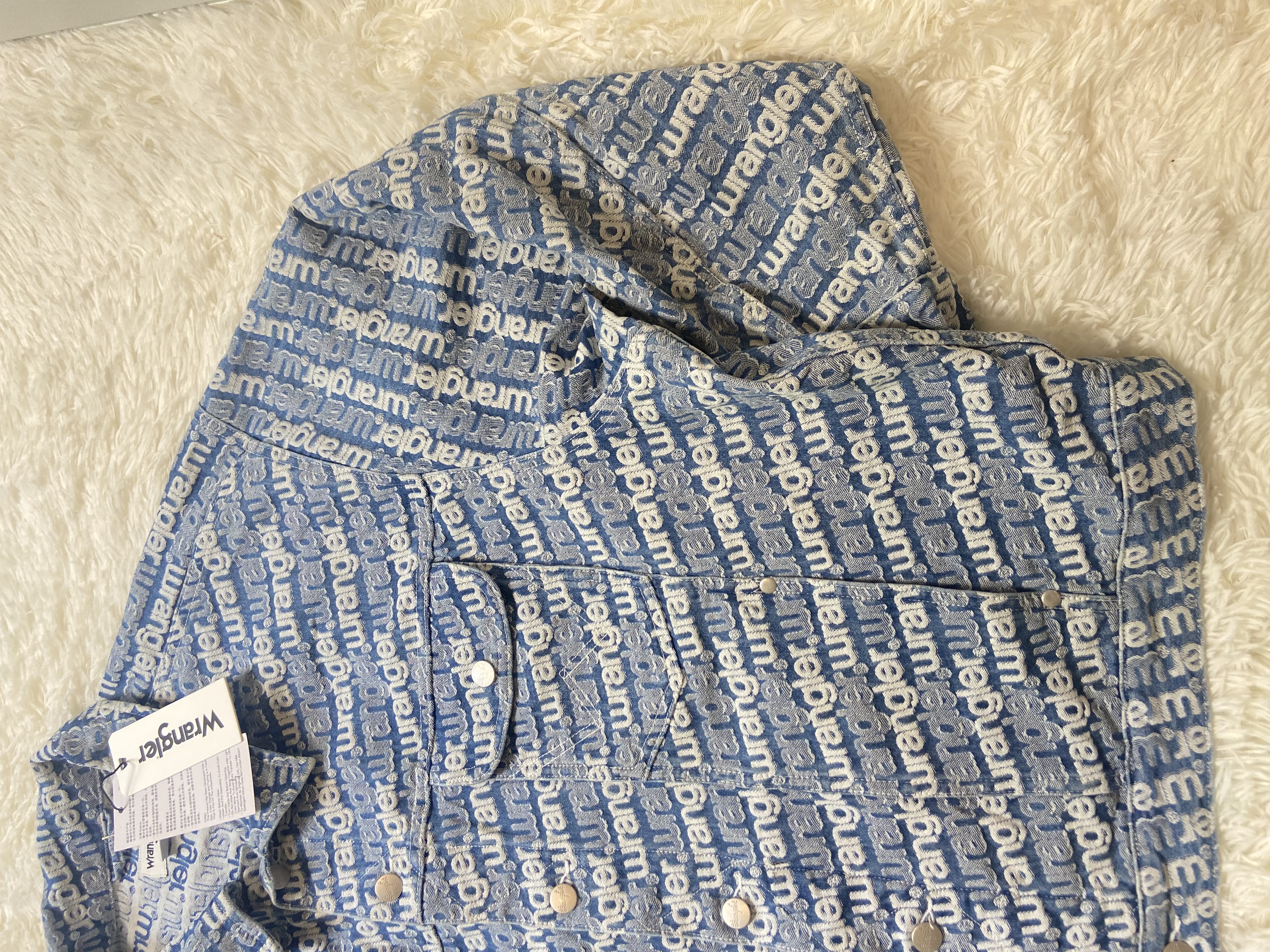 Veste en Jean Wrangler homme 